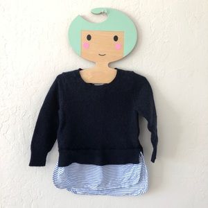 J. Crew Layered Sweater
